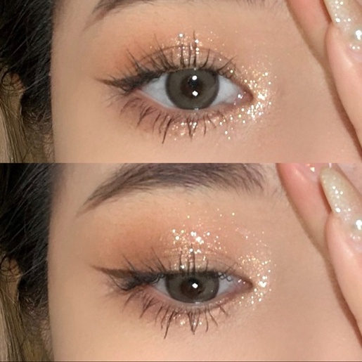 Bảng Phấn Mắt DIKALU 9 Màu Tông Nâu &amp; Nâu Đậm Sắc Tố Trang Điểm Lâu Trôi Không Tì Vết