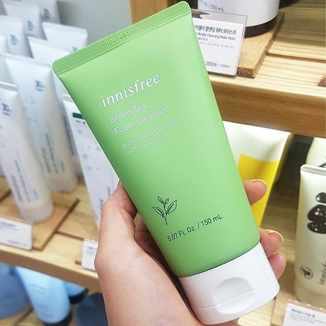 Sữa Rửa Mặt Trà Xanh Innisfree Green Tea Cleansing Foam 150ml – Mẫu Mới