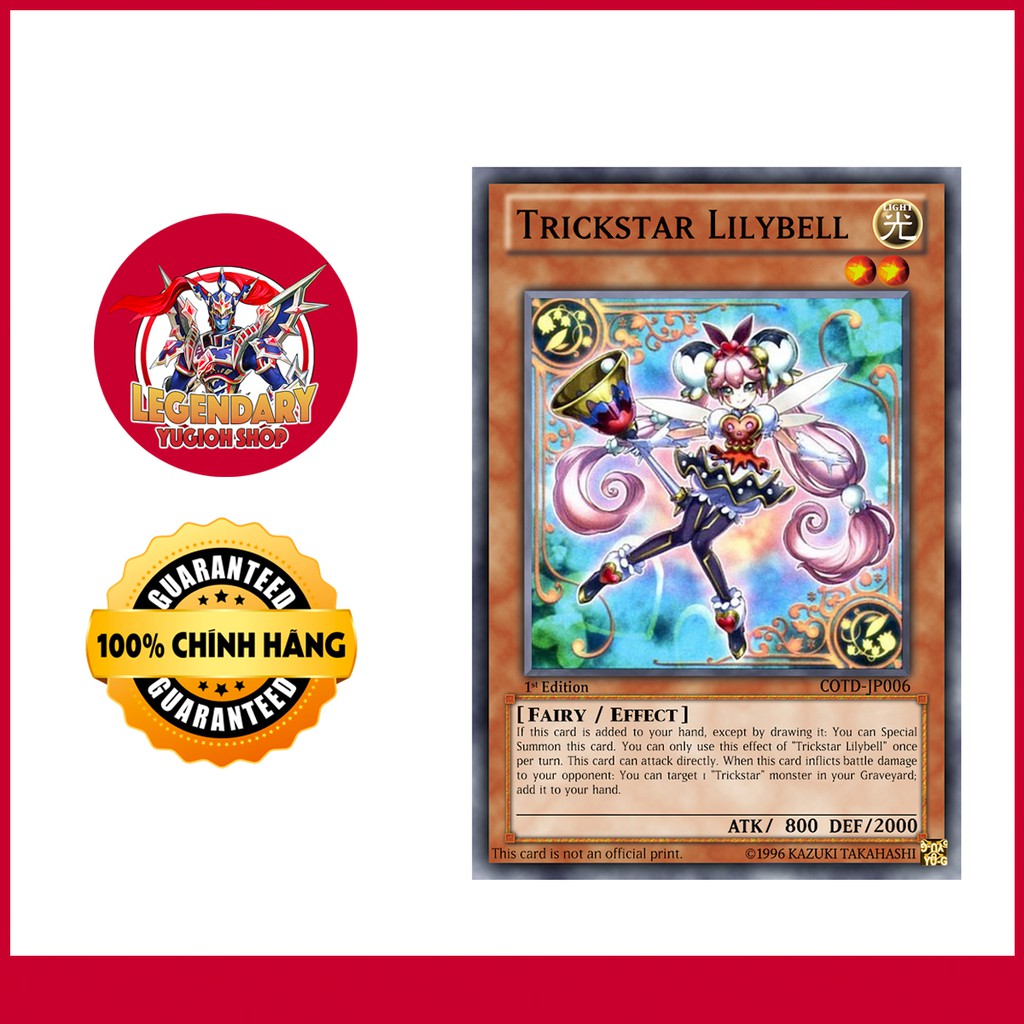 [JP][Thẻ Bài Yugioh Chính Hãng] Trickstar Lylybell