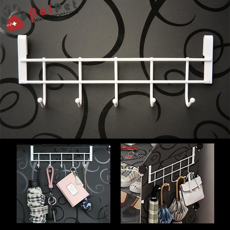 Móc Treo Tủ Nhựa Ghép 5 Móc Treo DGD001