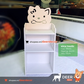 Kệ Đầu Giường Họa Tiết Kitty Xinh Xắn - DEER DECOR