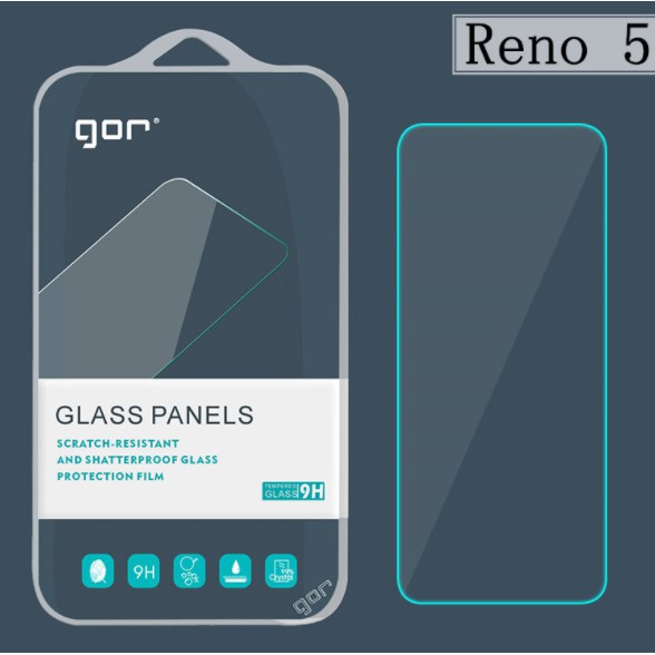 Bộ 2 kính cường lực GOR cho Oppo Reno 5 , Reno 4, Reno 6 5G , Reno 6Z 5G trong suốt