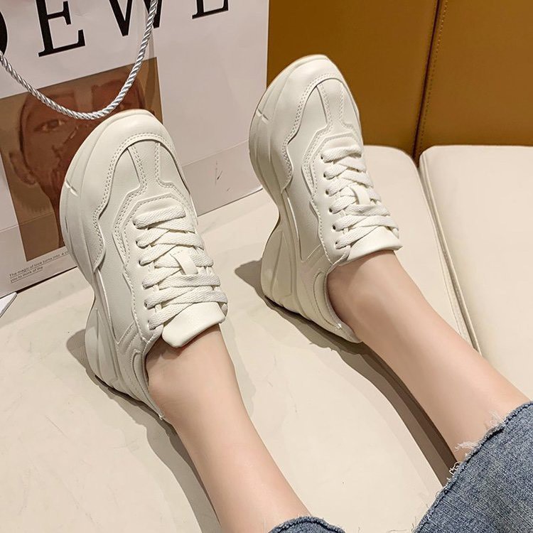 [Mã FAMARAL1 giảm 10K đơn 50K] Giày SNEAKER BASIC Tăng Chiều Cao Nữ - A195