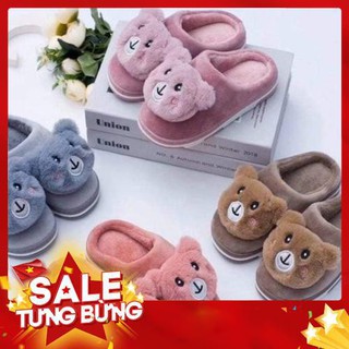 Dép bông đi trong nhà cho bé