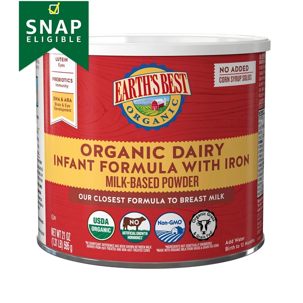 Sữa Bột Earth’s Best Organic Dairy 595g