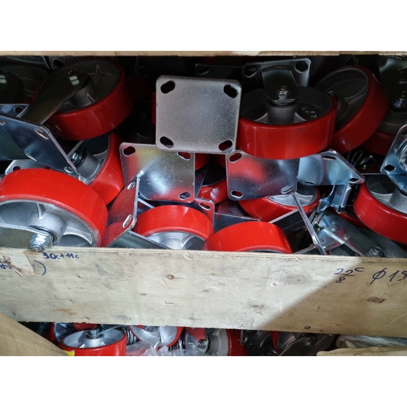 Bánh PU Biao phi 100x32, 100x50, 125, 150, 200 các loại