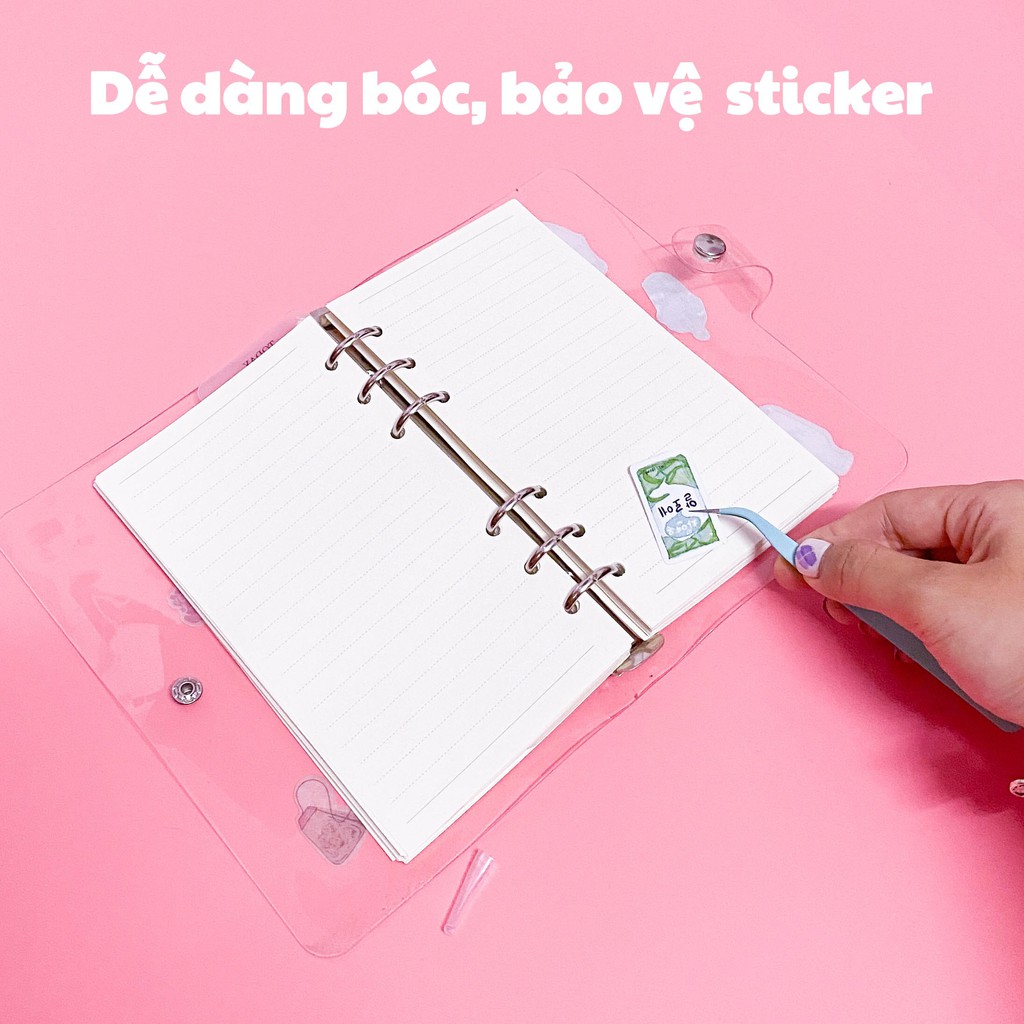 [Mã SKAMLS204 giảm 10% đơn 50K] Nhíp Gắp Sticker Pastel Nhà Cam