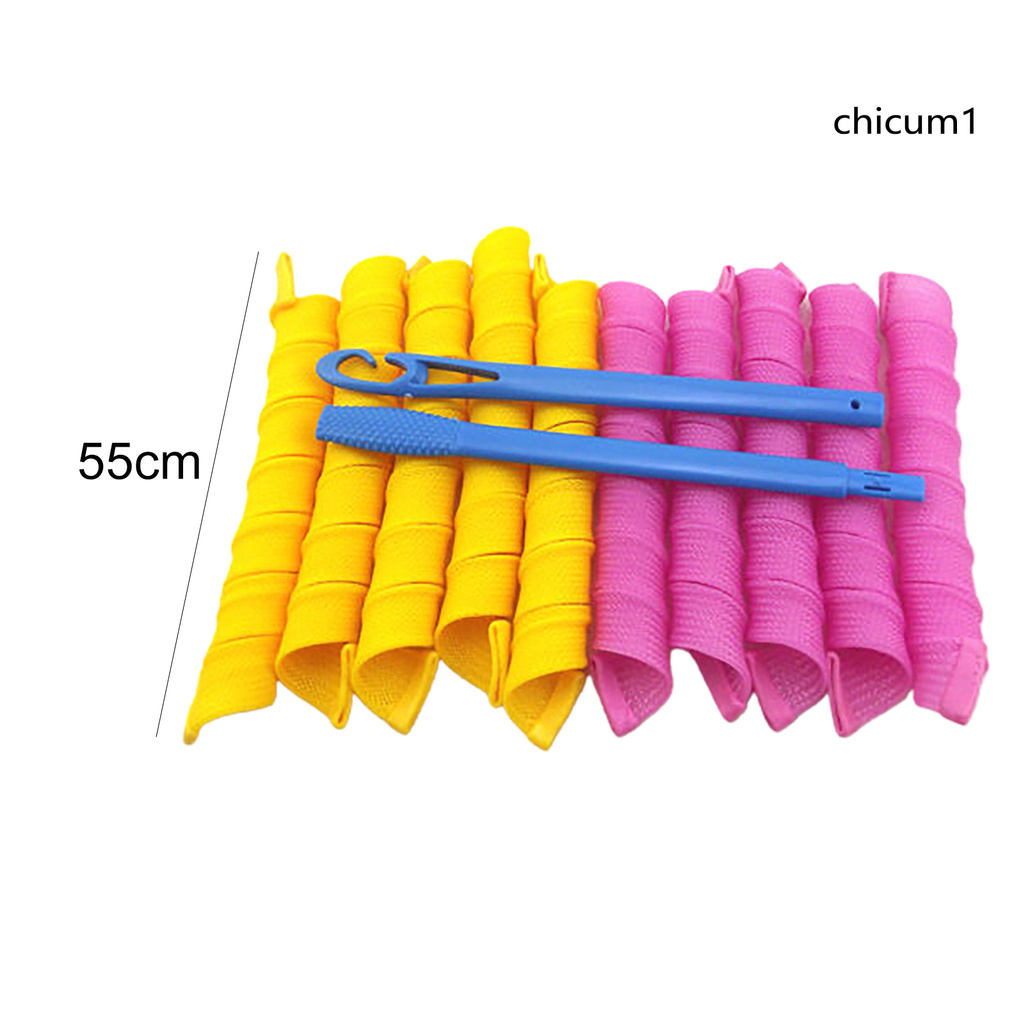 10 Lô uốn tóc xoăn nhanh chóng tiện lợi 55cmx2.5cm