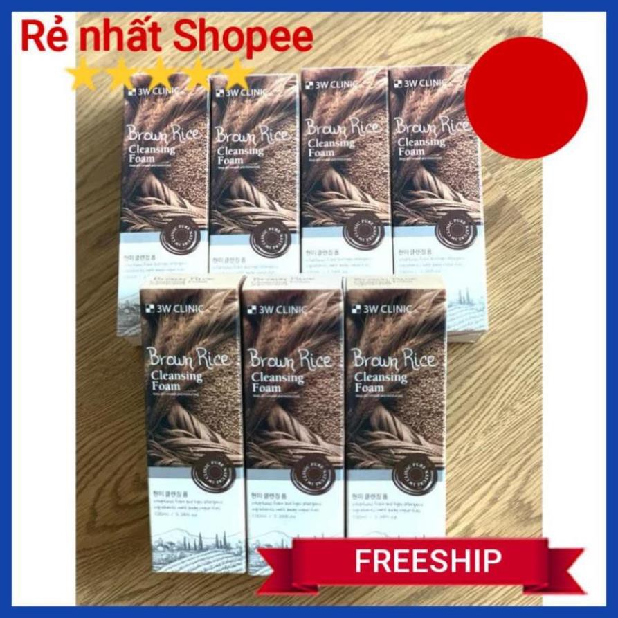 [FREESHIP] Sữa rửa mặt cám gạo 3w hàn quốc