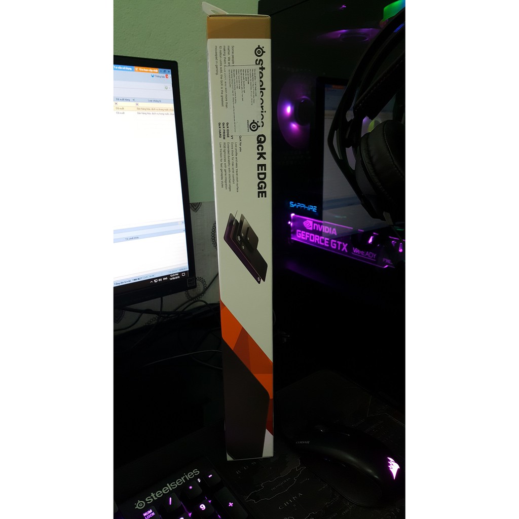 Bàn di chuột Steelseries QcK Edge Large 45cm x 40cm x 2mm