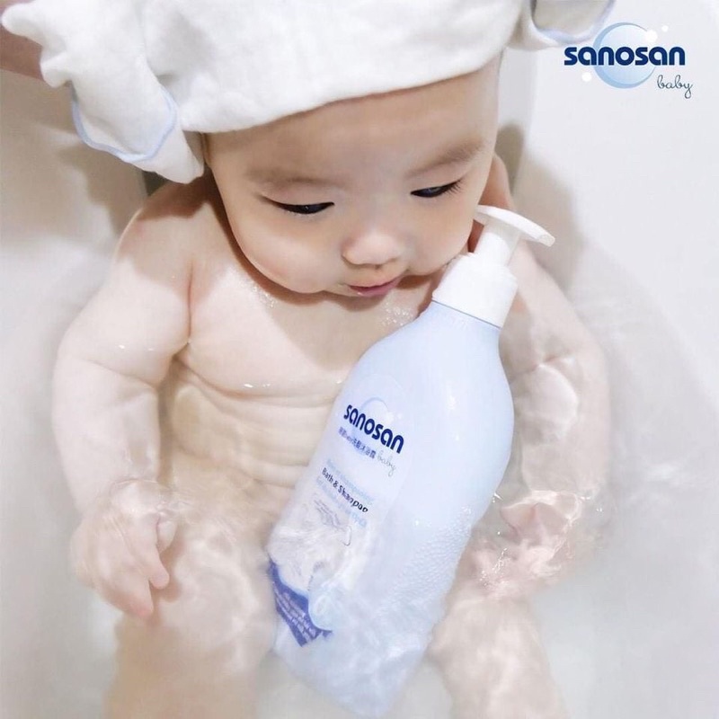 SỮA TẮM GỘI BABY OLIVE HỮU CƠ SANOSAN LOẠI 200ML / 500ML