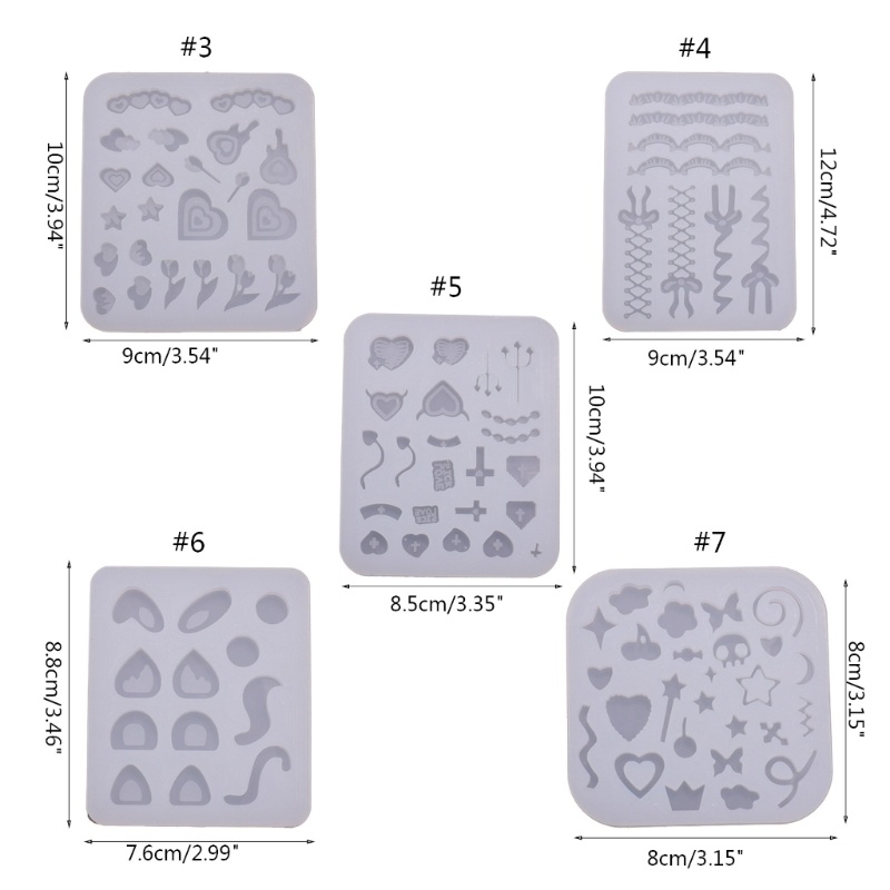 Khuôn Silicone Làm Đồ Thủ Công DIY Tiện Dụng