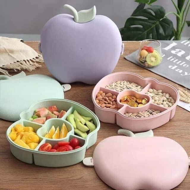 Khay mứt Lúa mẠch Hình quả Táo