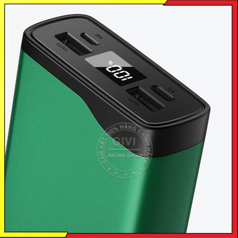 Pin dự phòng Lanex LPB-N20 2 cổng USB 2.1A, 20000mah, màn hình led, tương thích nhiều thiết bị