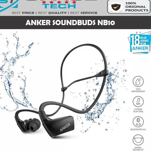 ANKER Tai Nghe Bluetooth Thể Thao Nb10 Màu Xanh Lá