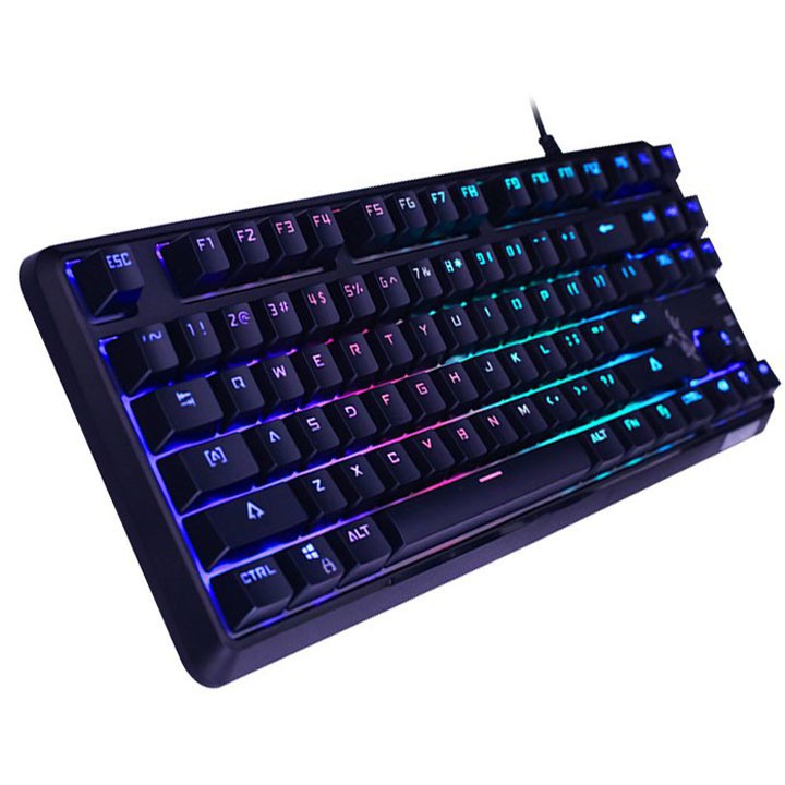 Bàn phím cơ Fuhlen M87s RGB Mechanical Blue/Red Switch - Hàng Chính hãng