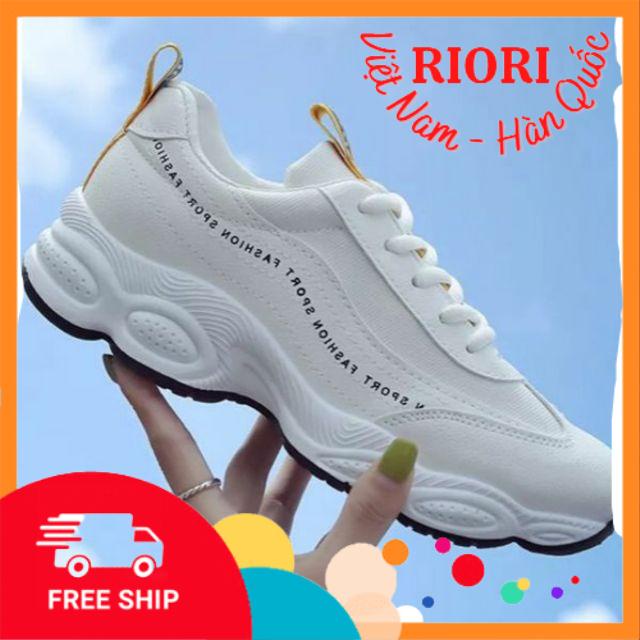 Giày Sneaker nữ kiểu Hàn Quốc sang chảnh