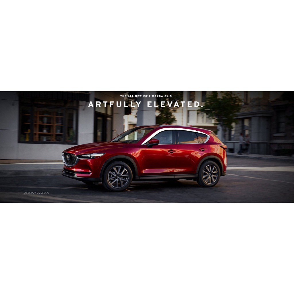 Vè Che Mưa Xe Mazda Cx5 2018-2019-2021Mạ Crom Hàn Quốc