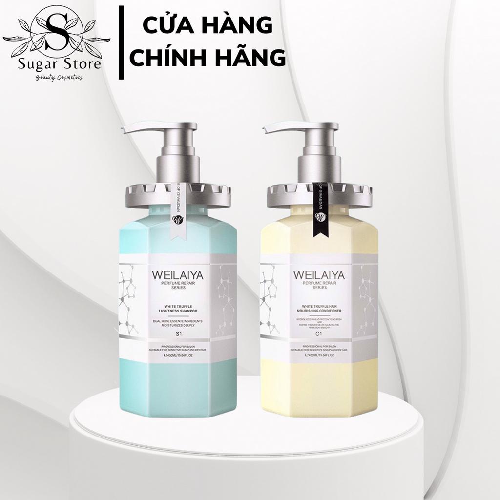 Bộ dầu gội xả Weilaiya phục hồi đa tầng Nấm Truffle 450ml