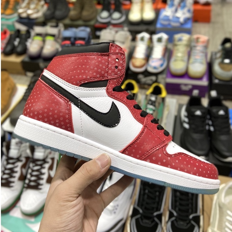 Giày Air Jordan 1 High " Spiderman " Origin Story