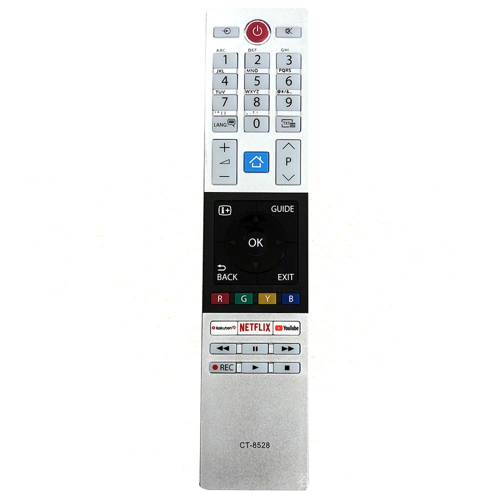 Thay Thế MỚI Cho Toshiba CT-8528 TV Điều Khiển Từ Xa Cho 65u58 Với Rakuten TV Netflix YouTuBe Nút Fe