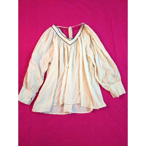 Áo xô tay bồng oversize