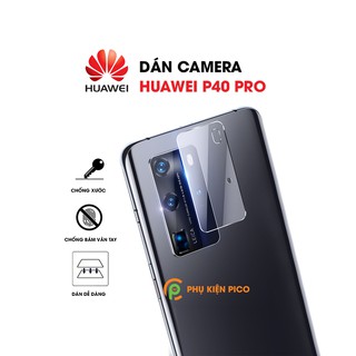 Cường lực camera Huawei P40 Pro độ cứng 9H trong suốt - Dán camera Huawei P40 Pro