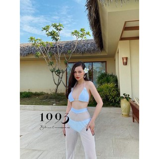 Set bikini 2 mảnh dây xích+ quần ren Hot 👙👙