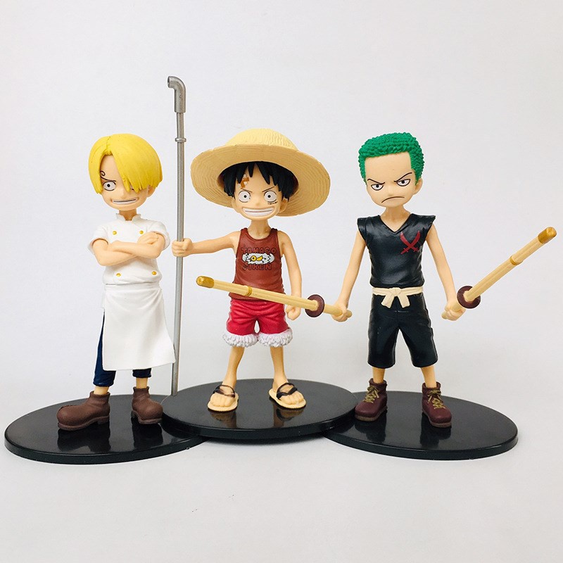 Mô hình nhân vật Anime One Piece trang trí sống động