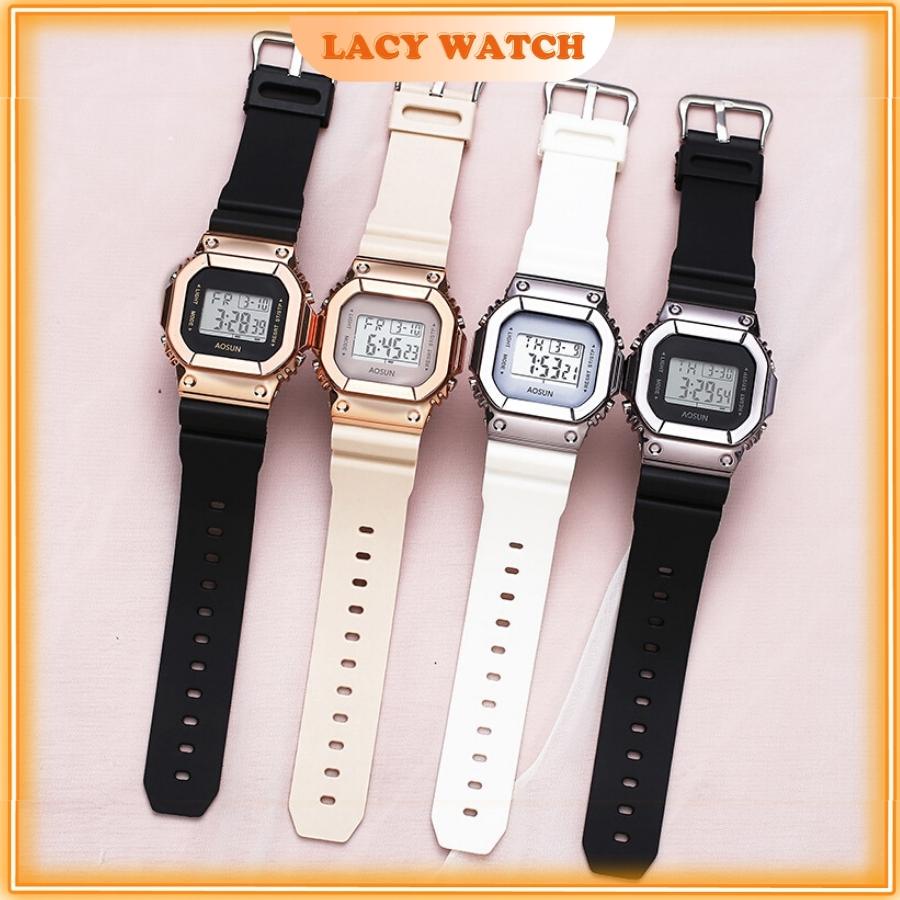 Đồng hồ điện tử đeo tay nam nữ thể thao chống nước LaCy Watch DHVAO0010