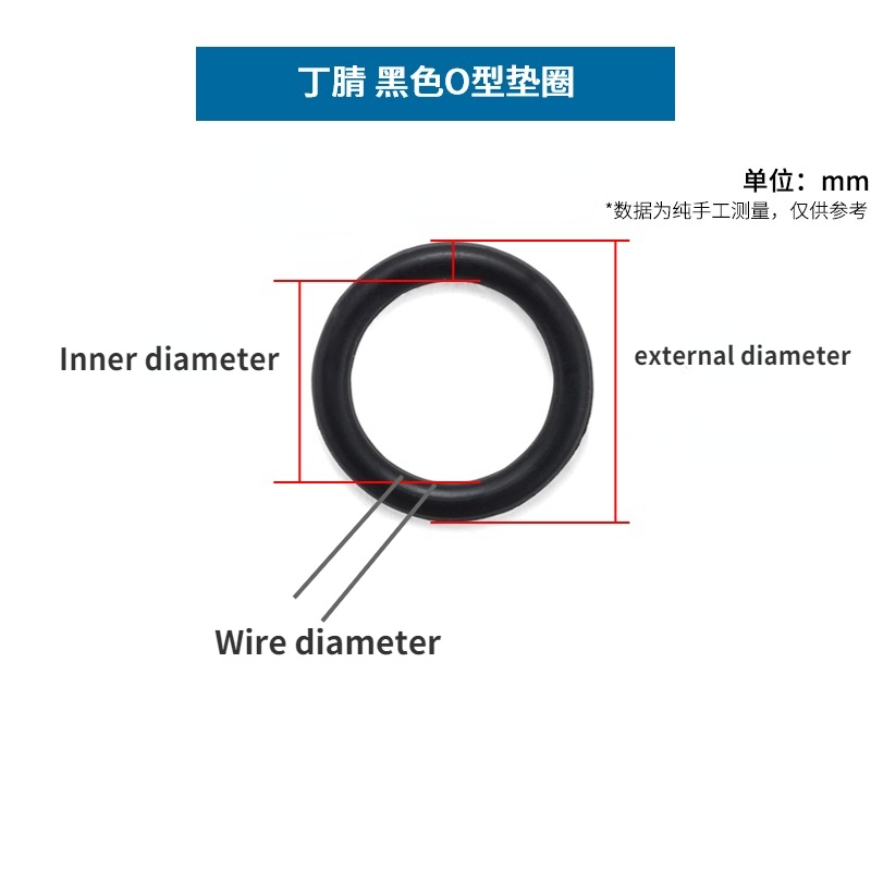 O-ring cao su gasket chịu nhiệt silicone gasket cao su gasket đỏ/tím/xanh/đen/trắng