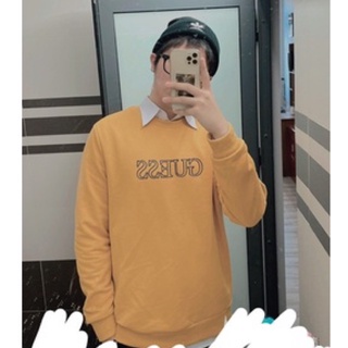 [HÀNG CHÍNH HÃNG] Áo nỉ tay dài Guess Sweater