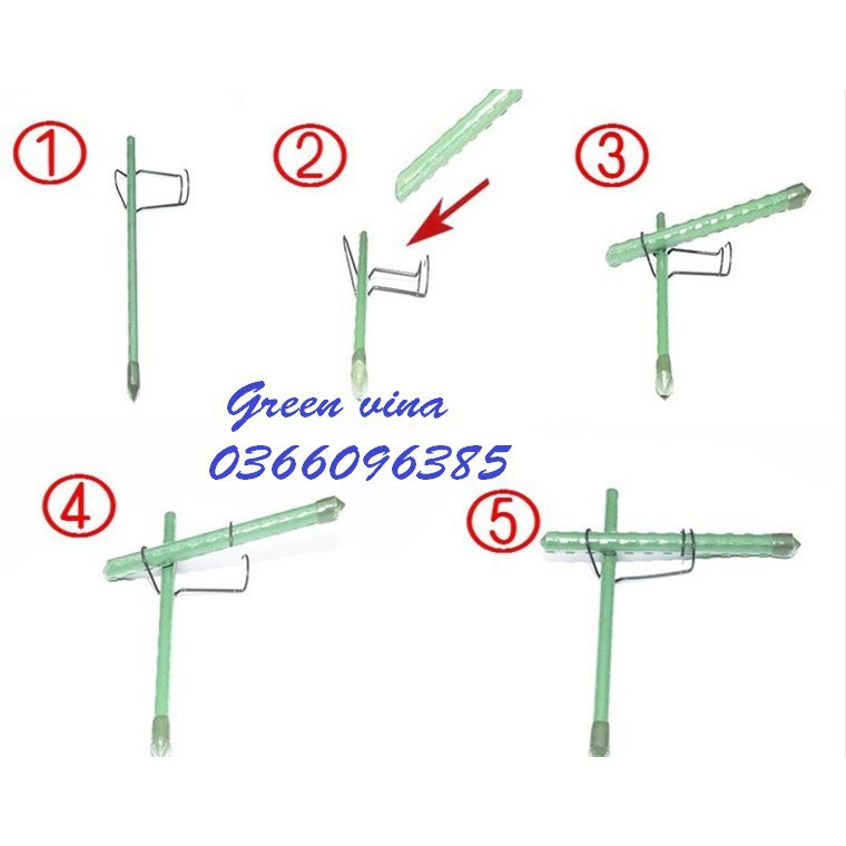 Kẹp góc dùng lắp ghép các ống thép thành giàn cho cây leo dùng cho ống 8mm, 11mm, 16mm, 20mm