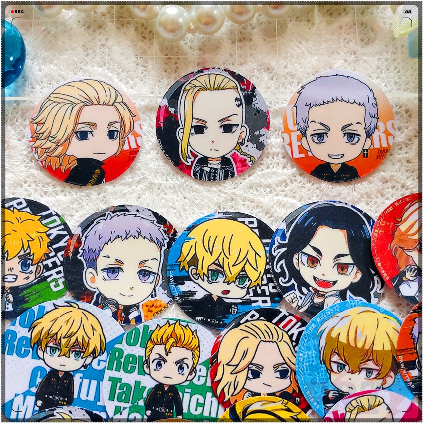 ★★★ Tokyo Revengers Q-2 Mini Diary Manual Stickers ★★★ 40Pcs/Set Anime DIY Fashion Scrapbooks Album Decor Decals Stickers