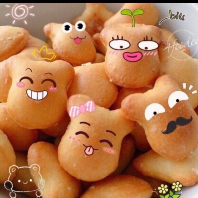 [Mã 156FMCGSALE hoàn 8% đơn 500K] HŨ Bánh gấu nhân kem 450-500g