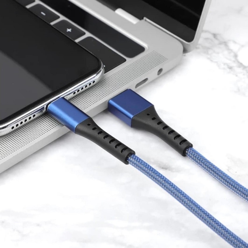 Dây Cáp Sạc  ZTC37,Cổng Micro USB Thiết Kế Dây Nylon Bện Cáp sạc 2.4A Cho Samsung Xiaomi