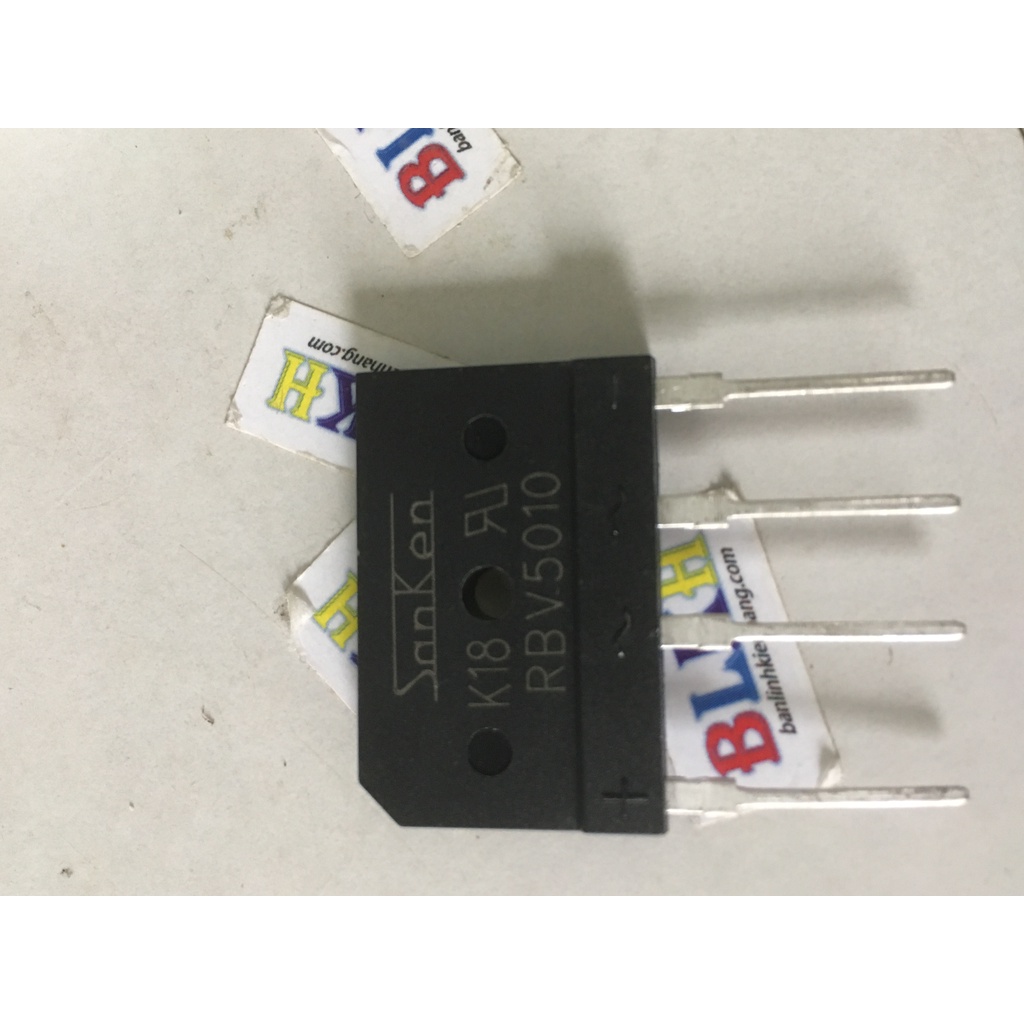 Diode cầu RBV5010 5010 SIP-4 chính hãng SANKEN