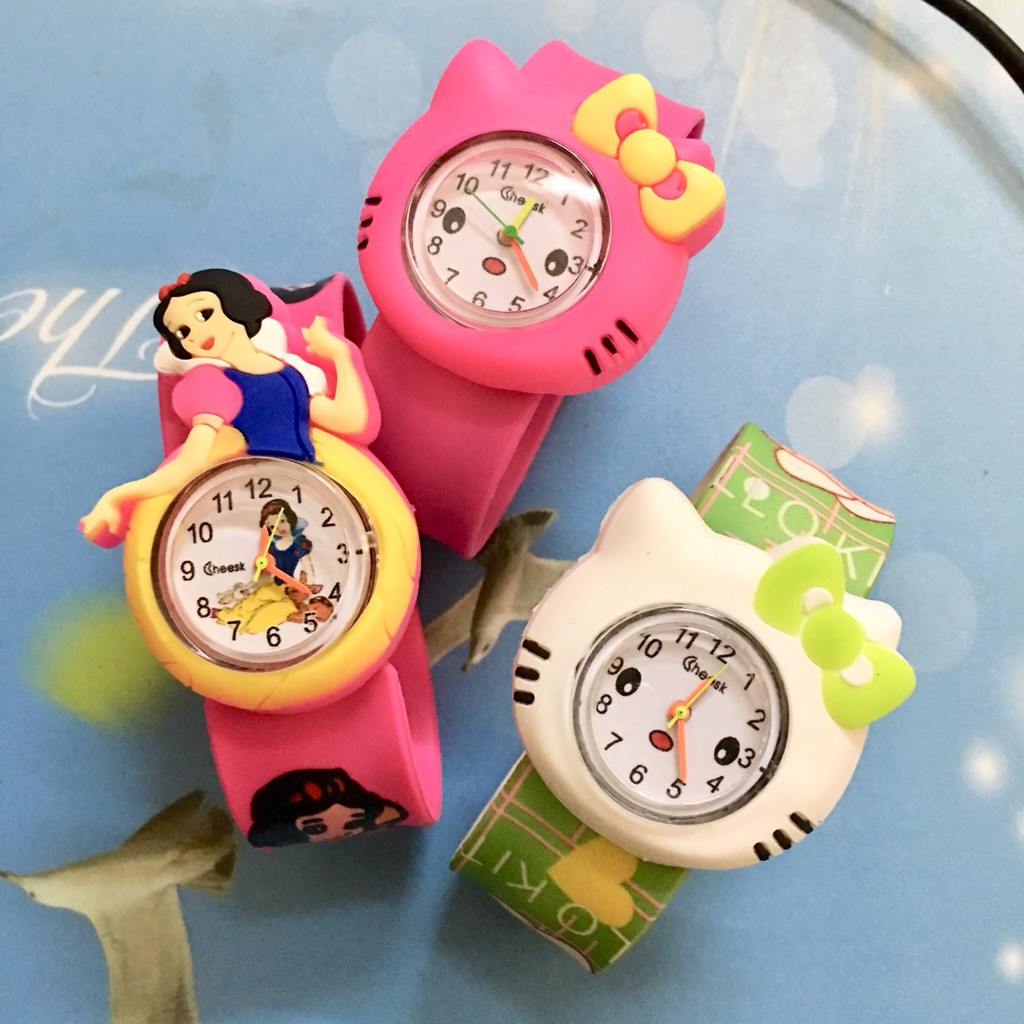 [Mã FAMAYFA2 giảm 10K đơn 50K] Đồng hồ nữ đập tay cho bé gái cực dễ thương