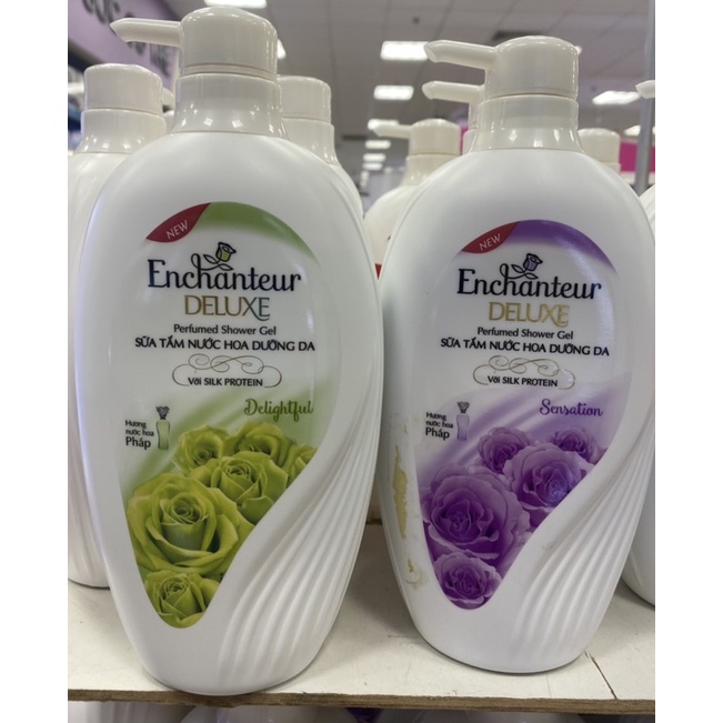sữa tắm hương nước hoa cao cấp enchanter 650g (hàng chính hãng an toàn với mọi loại da)