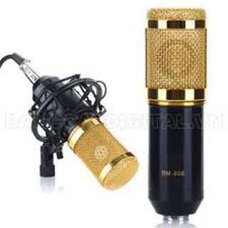 Combo Micro Thu Âm BM 900 + chống sốc