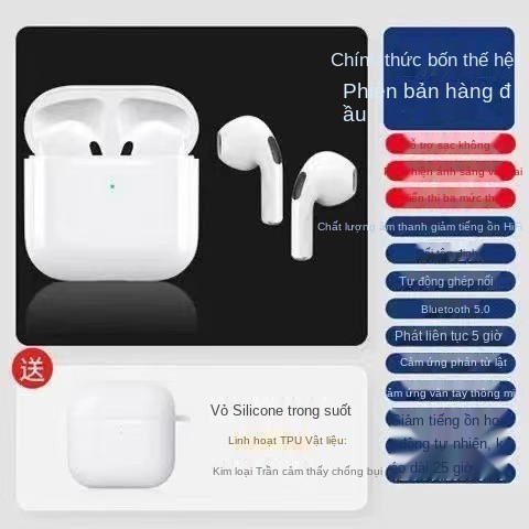 ♞☏tai nghe thể thao bluetooth chuyên dành tập dục gaming Chính thức Huaqiangbei r4 Mini Android Universal