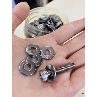 Long Đền Inox Dành Cho Ốc 6 li (Bịch 5 Cái)