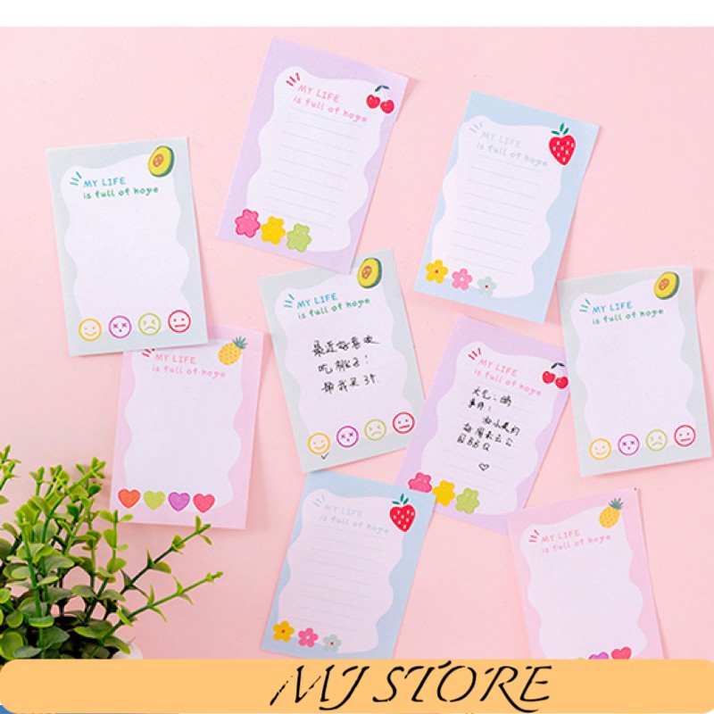 Giấy note cute - 100 tờ - mjstore