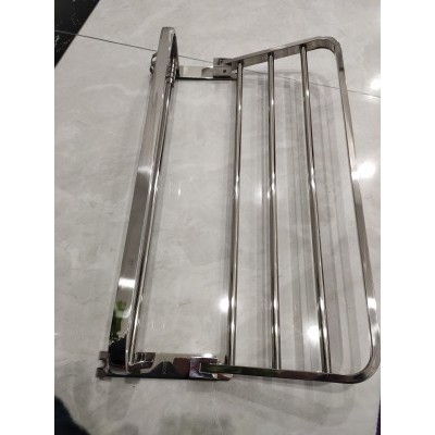 Kệ treo khăn nhà tắm INOX 304  (100% chất liệu INOX) ( chống gỉ và bám vân tay) bảo hành 5 năm, INOX dày và đặc bao test