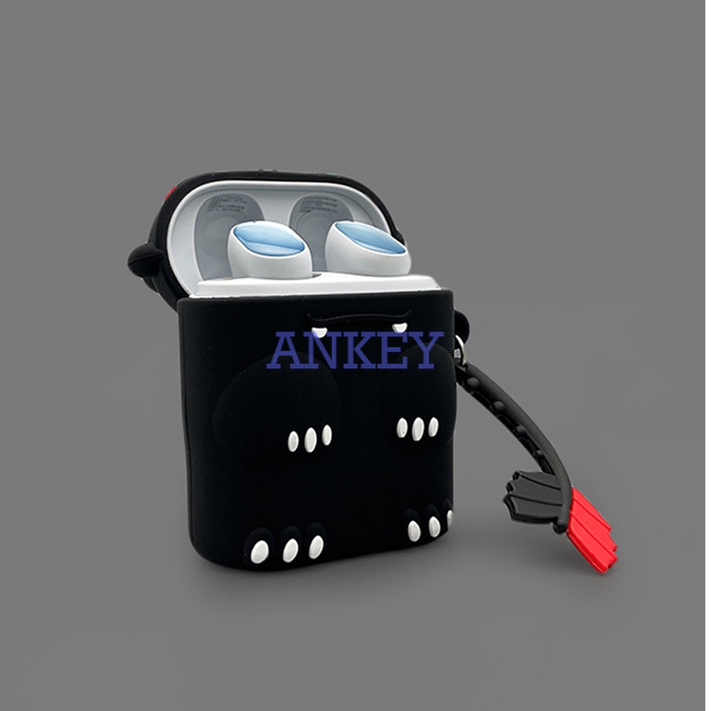 Xiaomi Airots 3 Pro / Redmi Buds 3 Pro Vỏ Bảo Vệ Hộp Sạc Tai nghe không dây Hình Khủng Long 3D Dễ Thương