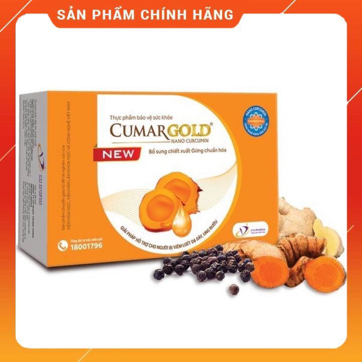 Viên Uống Dạ Dày CumarGold New - thế hệ mới của CumarGold