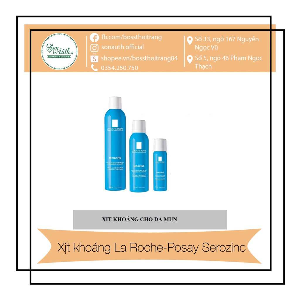 Nước Xịt Khoáng La Roche-Posay Serozinc