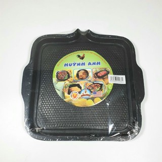 Chảo nướng chống dính Huỳnh vuông 30cm Huỳnh Anh