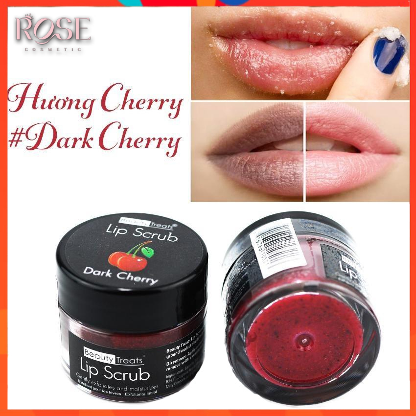 Tẩy Tế Bào Da Chết Cho Môi Beauty Treats Lip Scrub ⚡⚡Mỹ Giúp Môi Mềm Mại Hồng Hào Căng Mọng Siêu Hot