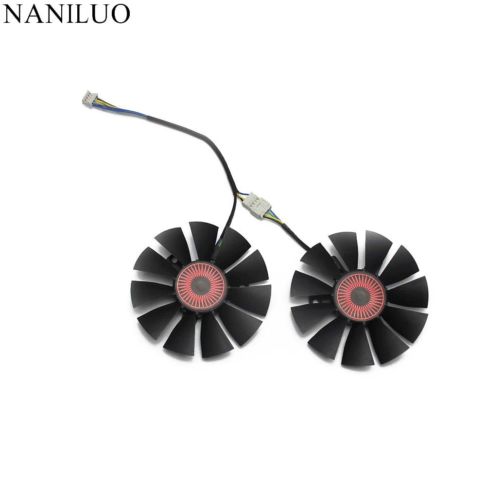 Quạt Tản Nhiệt T128010Bh 75mm Dc 12v 0.25a Cho Asus Strix Gtx1060 Gtx960 Gtx950 Fan Gtx 950 960